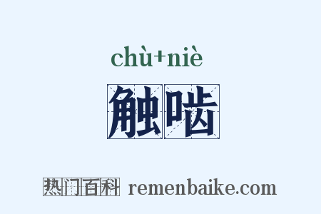 触啮是什么意思的图片